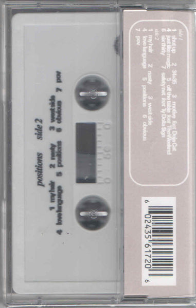 Ariana Grande ‎– Positions - New Cassette Album 2021 Republic USA Sonic Grey Tape - Pop / R&B - Shuga Records