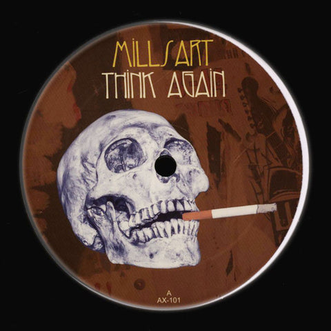Millsart (Jeff Mills) – Think Again - New EP Record 2021 Axis Vinyl - Deep House / Techno