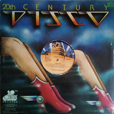Edwin Starr – Contact - VG+ 12" Single Record 1978 20th Century Fox USA Vinyl - Disco / Funk