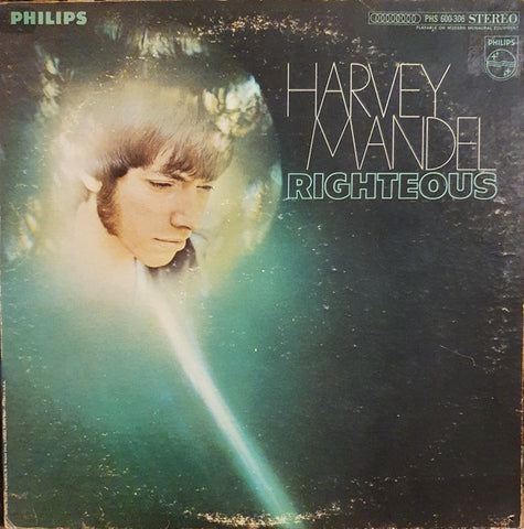 Harvey Mandel – Righteous - VG+ LP Record 1969 Philips USA Vinyl - Psychedelic Rock / Electric Blues
