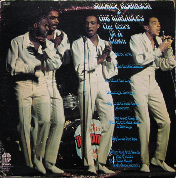 Smokey Robinson & The Miracles ‎– The Tears Of A Clown - VG+ Lp Record 1974 Stereo USA - Soul