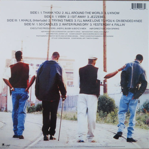 Boyz II Men - II (1994) - Mint- 2 LP Record 2016 Motown USA Vinyl & Insert - Soul / R&B / New Jack Swing