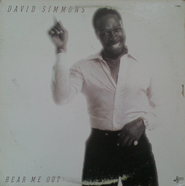 David Simmons – Hear Me Out - Mint- Lp Record 1978 USA Original Vinyl - Soul / Disco
