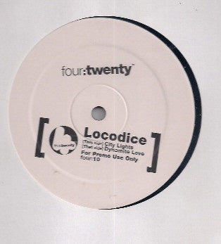 Loco Dice – City Lights / Dynamite Love - Mint- White Label Promo Four:Twenty UK Vinyl - House / Tech House