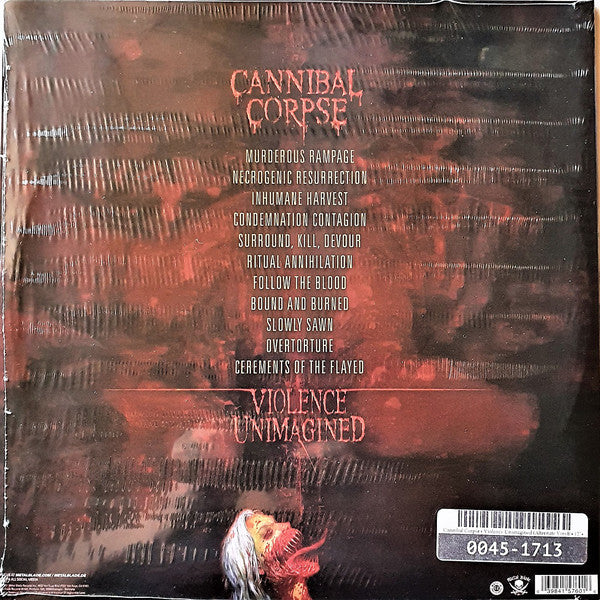 Cannibal Corpse ‎– Violence Unimagined - New LP Record 2021 Metal Blade USA Indie Exclusive White and Green Melt Vinyl, Booklet & Download - Death Metal - Shuga Records