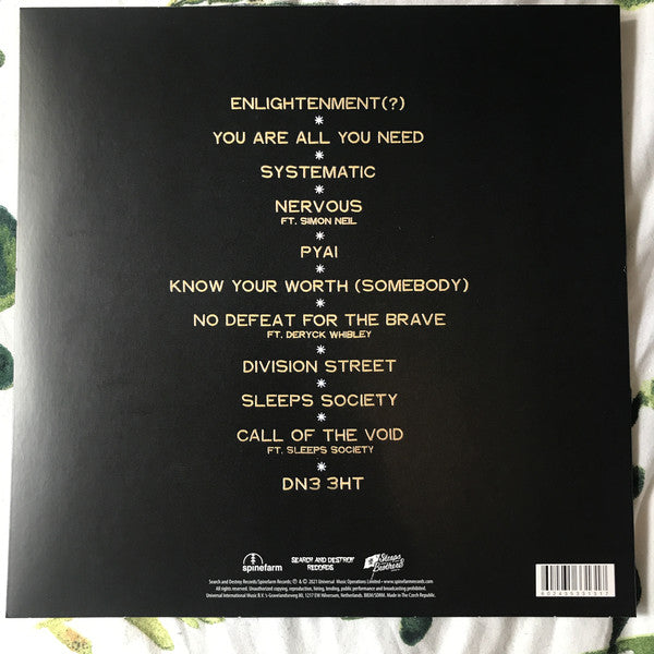 While She Sleeps ‎– Sleeps Society - New LP Record 2021 Spinefarm Europe Import Gold Nugget Vinyl - Metalcore - Shuga Records