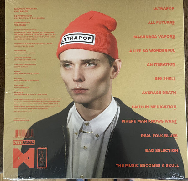 The Armed ‎– Ultrapop - New LP Record 2021 Sargent House USA Clear Vinyl - Rock / Experimental - Shuga Records