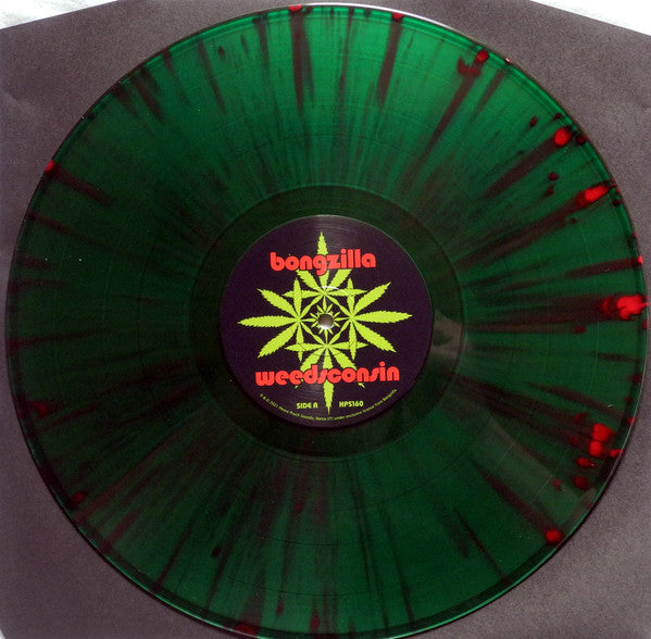 Bongzilla ‎– Weedsconsin - New LP Record 2021 Heavy Psych Sounds Italy Import Transparent with Green & Red Splatter Vinyl - Stoner Rock / Sludge Metal - Shuga Records