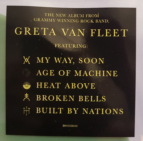 Greta Van Fleet - The Battle At Garden's Gate - New 2 LP Record 2021 Republic/Lava Europe Import Green Tie-Dye Webstore Band Exclusive Vinyl - Rock / Hard Rock - Shuga Records