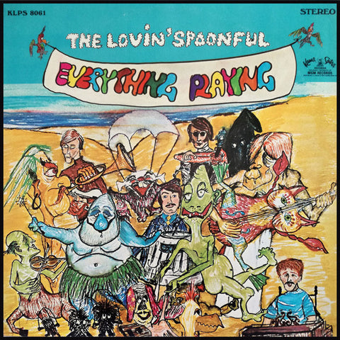The Lovin' Spoonful ‎– Everything Playing - VG+ Lp Record 1968 USA Original Vinyl - Pop Rock