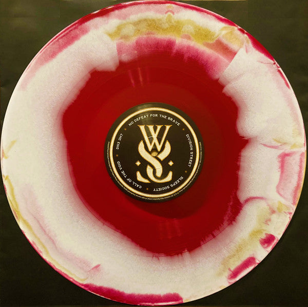 While She Sleeps ‎– Sleeps Society - New LP Record 2021 Spinefarm Europe Import Band Exclusive Gold/White/Red Swirl Vinyl & Booklet - Metalcore - Shuga Records