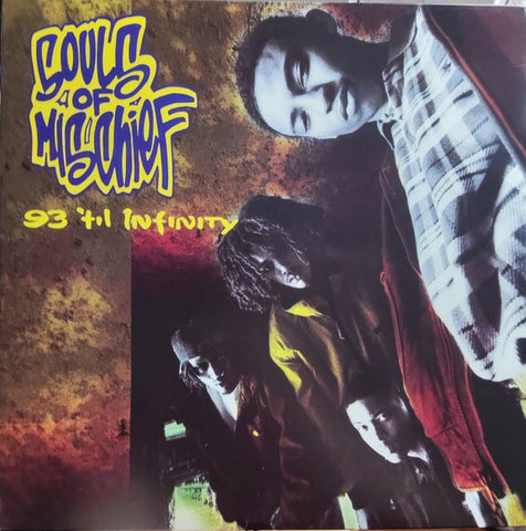 Souls Of Mischief – 93 'Til Infinity (1993) - Mint- 2 LP Record 2022 Traffic Jive Sony Vinyl - Hip Hop