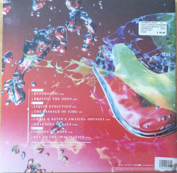 Liquid Tension Experiment ‎– Liquid Tension Experiment 3 - New 2 LP Record 2021 Inside Out Music Germany Import Orange 180 gram Vinyl & CD - Progressive Metal / Prog Rock - Shuga Records