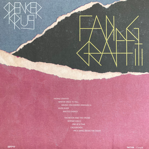 Spencer Krug - Fading Graffiti (Indie Exclusive) - New LP Record 2021 Canada Pronounced Kroog Vinyl - Indie Rock - Shuga Records