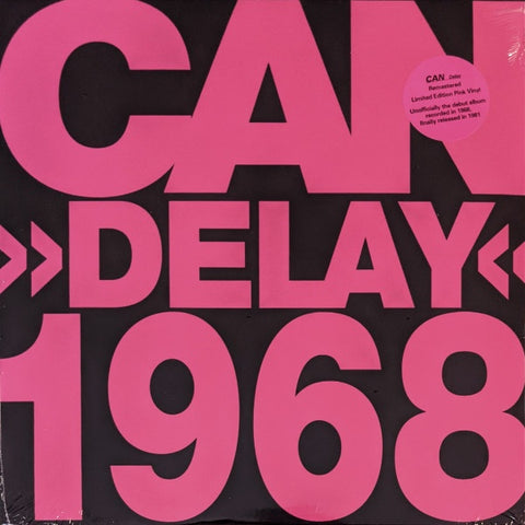 Can – Delay 1968 (1981) - New LP Record 2021 Spoon Pink Vinyl - Krautrock / Psychedelic Rock