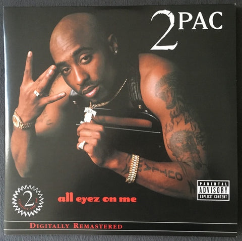 2Pac ‎– All Eyez On Me (1996) - Mint- 4 LP Record 2021 Death Row Vinyl - Hip Hop / G-Funk