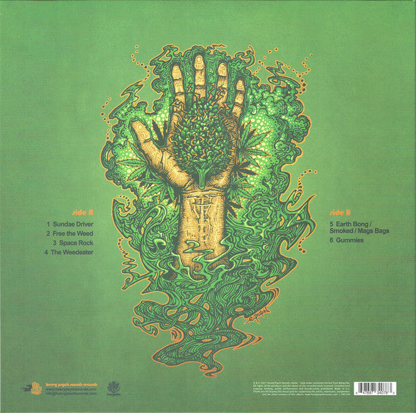 Bongzilla ‎– Weedsconsin - New LP Record 2021 Heavy Psych Sounds Italy Import Black Vinyl - Doom Metal / Stoner Rock - Shuga Records