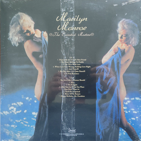 Marilyn Monroe ‎– The Essential Masters (2009) - New LP Record 2021 Stardust USA Red/Black Splatter Vinyl - Soundtrack