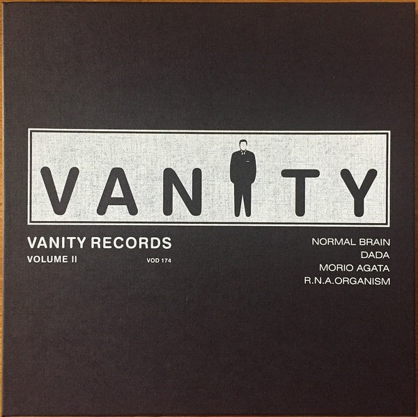 Various – Vanity Records Volume II / Normal Brain / Dada / Morio Agata / R.N.A. Organism - New 4 LP Record Box Set 2021 Vinyl-on-demand Germany Vinyl - Electronic / Rock / Experimental