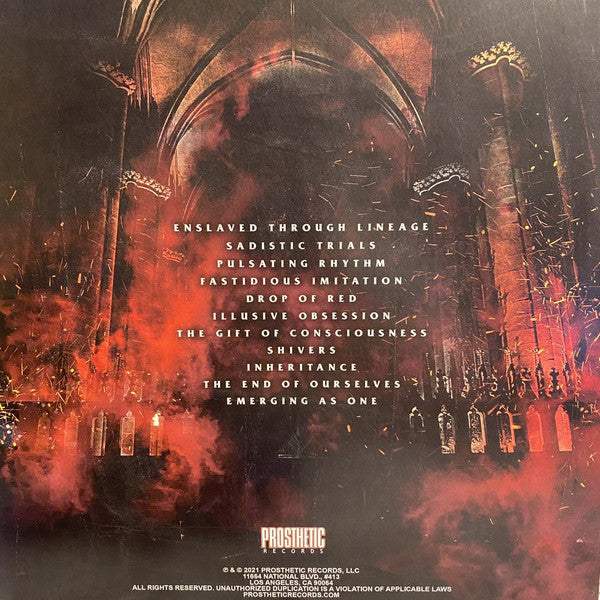Depths Of Hatred ‎– Inheritance - New LP Record 2021 Prosthetic USA Black with Red & Orange Spatter Vinyl - Deathcore