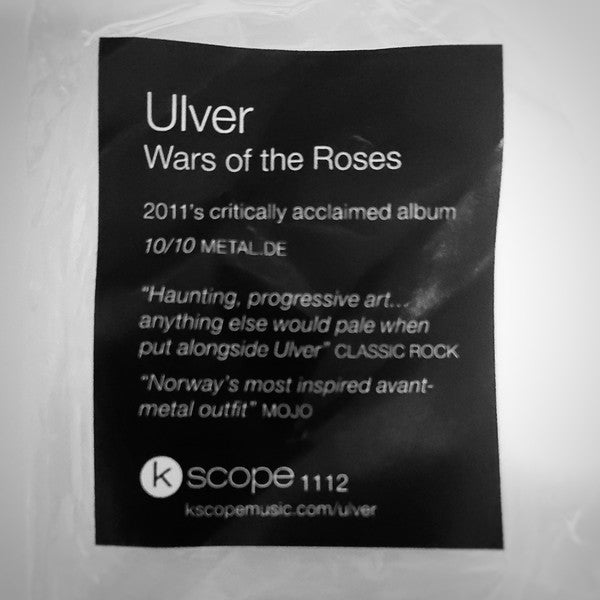 Ulver ‎– Wars Of The Roses (2011) - New LP Record 2021 Kscope Europe Import Vinyl - Electronic / Dark Ambient / Abstract / Experimental - Shuga Records