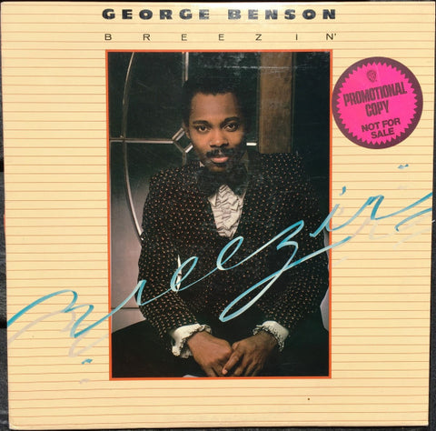 George Benson - Breezin - VG+ LP Record 1976 Warner USA Promo Vinyl - Smooth Jazz / Jazz-Funk