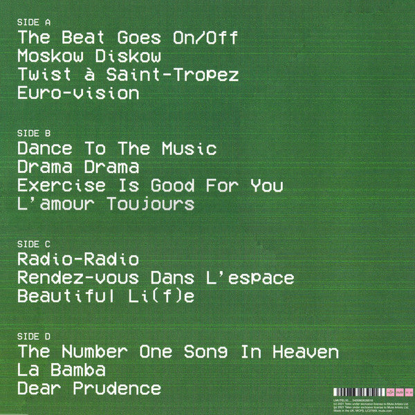 Telex ‎– This Is Telex - New 2 LP Record 2021 Mute Europe Import Pink & Green Vinyl & Download - Electronic / Pop / Synth-pop / Electro - Shuga Records