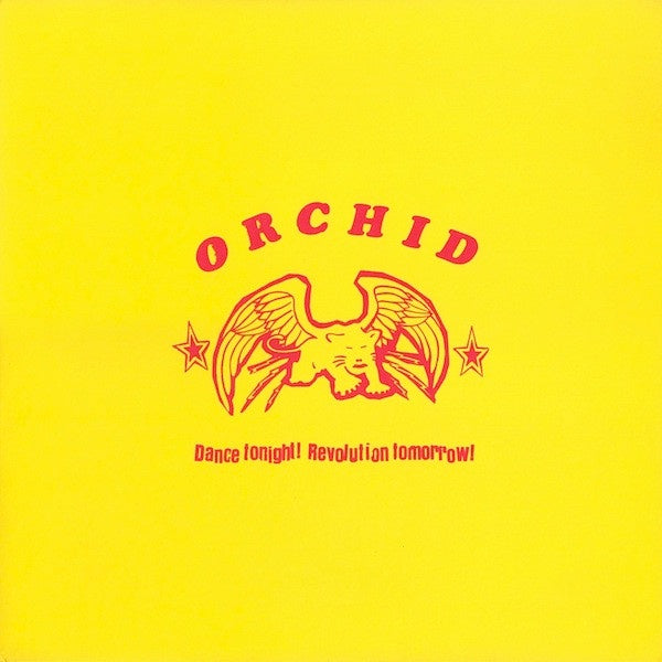 Orchid – Dance Tonight! Revolution Tomorrow! - VG+ 10" LP Record 2000 Ebullition USA Red Vinyl & Booklet - Hardcore - Shuga Records