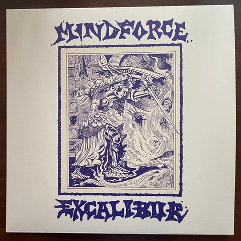 Mindforce – Excalibur (2018) - New LP Record 2021 Triple-B Clear Tan w/Dark Blue Splatter Vinyl, Flexi Disc & Download - Hardcore / Thrash
