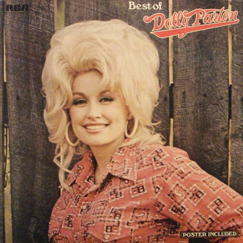 Dolly Parton ‎– Best Of Dolly Parton - Mint- LP Record 1975 RCA USA Vinyl & Poster - Country