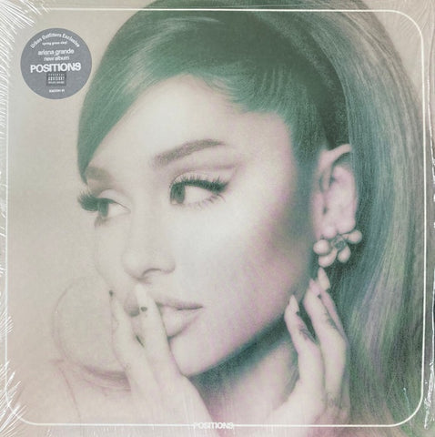Ariana Grande ‎– Positions - Mint- LP Record 2021 Urban Outfitters Exclusive Spring Green Vinyl - Pop / R&B