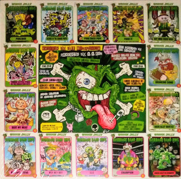 Green Jellÿ - Garbage Band Kids - New LP Record 2021 Cleopatra USA Green Translucent Vinyl - Rock / Punk - Shuga Records