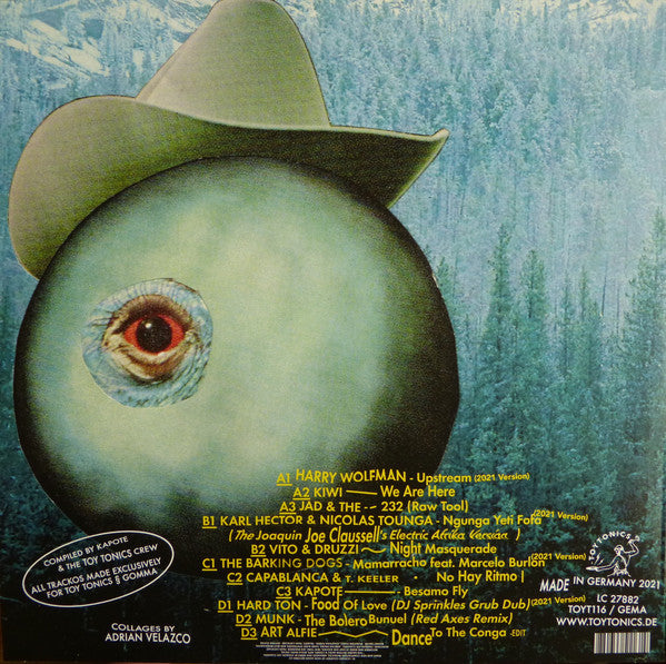 Various – Kapote Pres. Mushroom House Vol 2 - New 2 LP Record 2021 Toy Tonics German Import Vinyl - House / Nu-Disco - Shuga Records