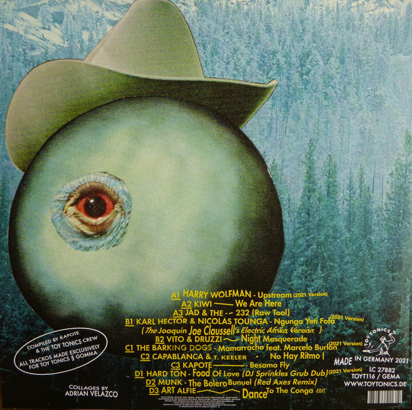 Various – Kapote Pres. Mushroom House Vol 2 - New 2 LP Record 2021 Toy Tonics German Import Vinyl - House / Nu-Disco