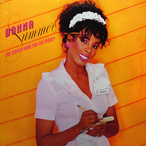 Donna Summer ‎– She Works Hard For The Money - VG+ Lp Record 1977 Label USA Vinyl - Soul / Funk / Disco / Pop