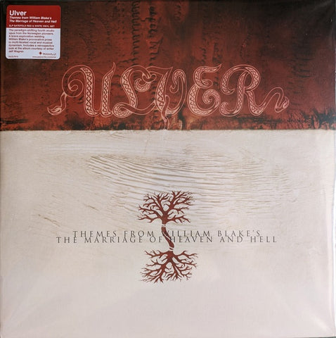 Ulver – Themes From William Blake's The Marriage Of Heaven And Hell (1998) - New 2 LP Record 2021 Peaceville UK Red & Vinyl - Rock / Industrial / Ambient