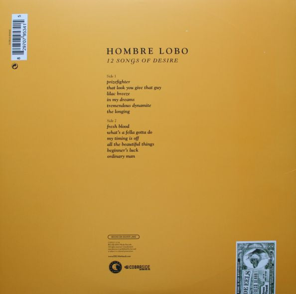 Eels – Hombre Lobo (12 Songs Of Desire) - Mint- LP Record 2009 E Works USA Clear Vinyl - Indie Rock - Shuga Records