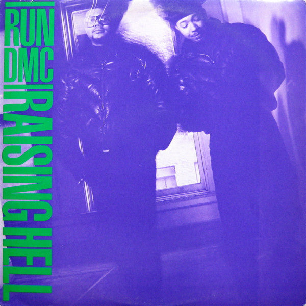 RUN DMC - Raising Hell - VG LP Record 1986 Profile USA Original USA Vinyl & Purple / Red Cover - Hip Hop - Shuga Records