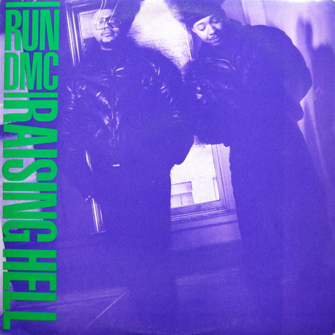 RUN DMC – Raising Hell - VG LP Record 1986 Profile USA Original USA Vinyl & Purple / Red Cover - Hip Hop