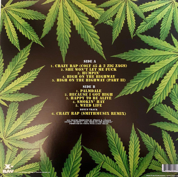 Afroman – Crazy Rap (2001) - New LP Record X-Ray USA Green Vinyl - Hip Hop - Shuga Records