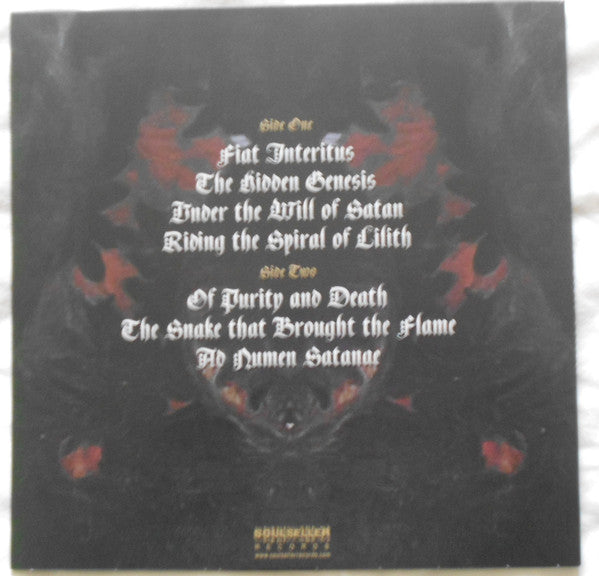 Xeper ‎– Ad Numen Satanae - New LP Record 2021 Soulseller Europe Import Crystal Clear Vinyl - Black Metal - Shuga Records