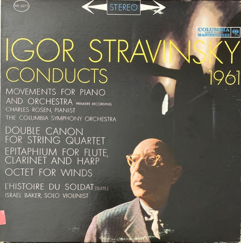 Igor Stravinsky – Conducts 1961 (1961) - New LP Record 1960s Columbia Masterworks USA Vinyl - Classical