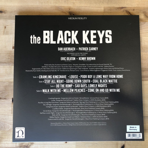 The Black Keys - Delta Kream - New 2 LP Record 2021 Nonesuch Black Vinyl - Rock / Blues Rock - Shuga Records