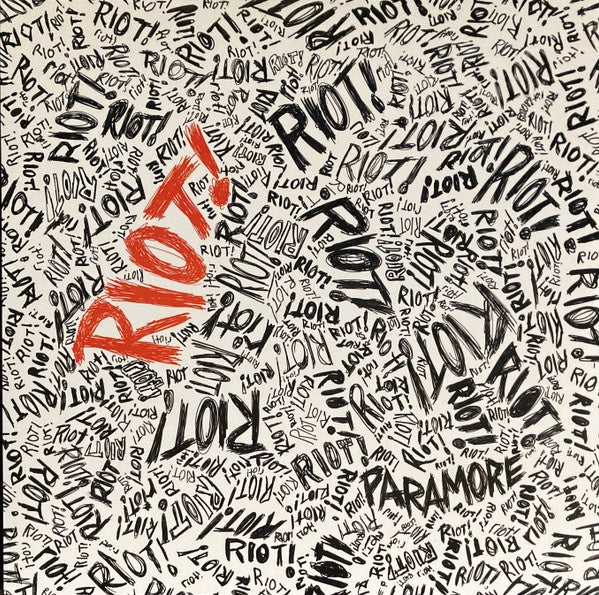 Paramore - Riot! (2007) - Mint- LP Record 2016 Fueled By Rame Silver Vinyl & Insert - Pop Rock / Emo - Shuga Records
