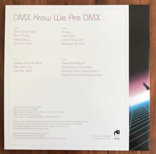 DMX Krew ‎– We Are DMX - New 2 LP Record 2021Cold Blow UK Import Black Vinyl - Electronic / Synth-pop / Electro