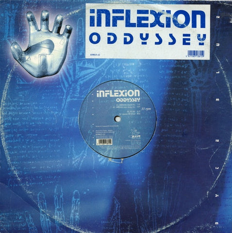 Inflexion – Oddyssey - New 12" Single Record 1998 Byte Blue Belgium Vinyl - Trance