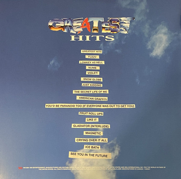 Waterparks ‎– Greatest Hits - New 2 LP Record 2021 USA 300 Entertainment Indie Exlcusive Yellow & Blue Jay Splatter Vinyl - Pop Punk / Pop Rock - Shuga Records
