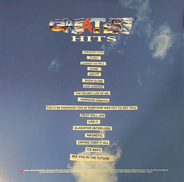 Waterparks ‎– Greatest Hits - New 2 LP Record 2021 USA 300 Entertainment Indie Exlcusive Yellow & Blue Jay Splatter Vinyl - Pop Punk / Pop Rock