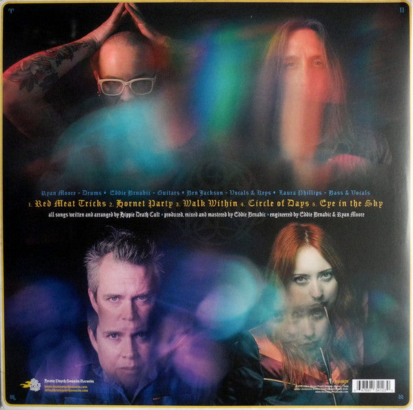 Hippie Death Cult ‎– Circle Of Days - New LP Record 2021 Heavy Psych Sounds Italy Import Clear with Orange Splatter Vinyl - Hard Rock / Stoner Rock - Shuga Records