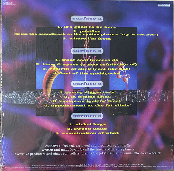 Digable Planets - Reachin’ (A New Refutation of Time and Space) - New 2 LP Record 2018  Capitol/Light In The Attic Vinyl - Hip Hop / Jazzy Hip-Hop - Shuga Records